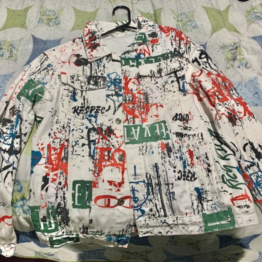 Denim Colored Jacket - image 2